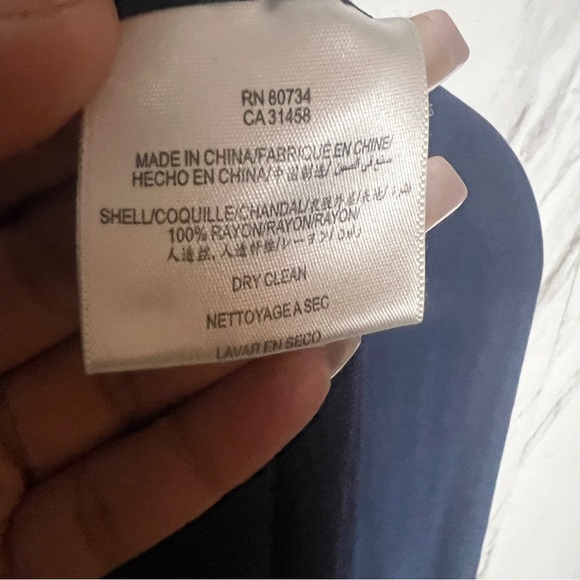 BCBGMaxAzria Jones Long Sleeve High Low Sheer Tunic Dress SZ S - Picture 6 of 6